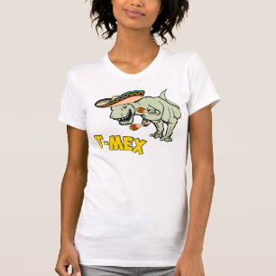 T-shirt Dinosaure mexicain de Tyrannosaurus de T-Mex T-Rex