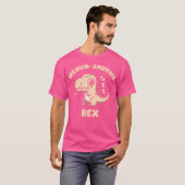 T-shirt Dinosaure Nervasaurus Mignonne Drôle Rex Pour Moi  (Devant entier)