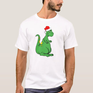 T-shirt dinosaure Père Noël