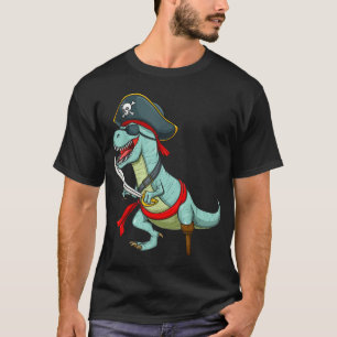 T-shirt Dinosaure Pirate T Rex Tyrannosaurus Halloween
