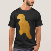 T-shirt Dinosaure Poulet Nugget T Rex (Devant)