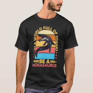 T-shirt Dinosaure préhistorique Mosasaurus Dino 4