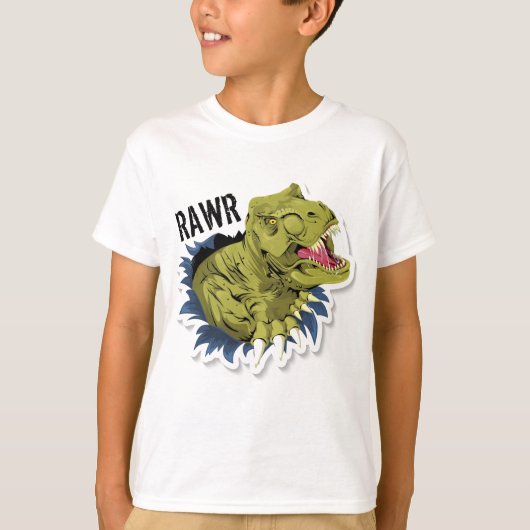 T-shirt Dinosaure Rawr (Devant)