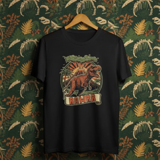 T-shirt Dinosaure Rawrr