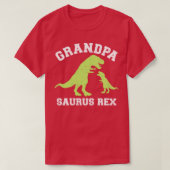 T-shirt dinosaure rex de grand-père (Design devant)