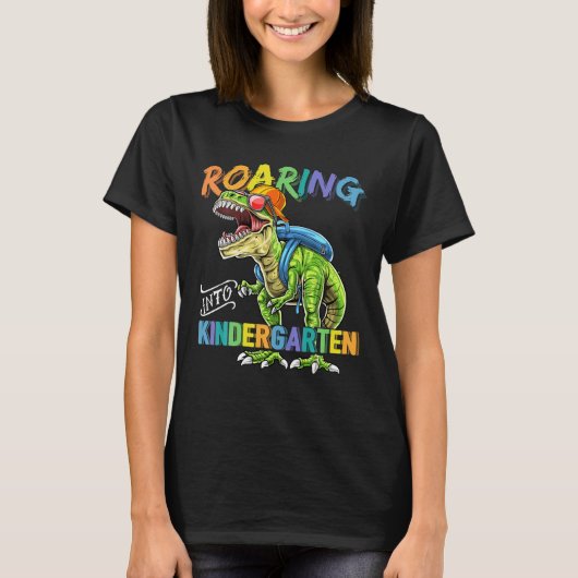 T-shirt Dinosaure T - Rex Retour À (Devant)