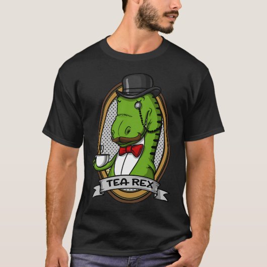 T-shirt Dinosaure Tea Rex (Devant)