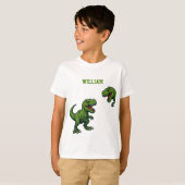 T-shirt Dinosaure Tyrannosaurus Rex (Devant entier)