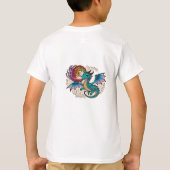 T-shirt Dinosaure Ultime en couleur blanche (Dos)