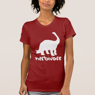 T-shirt Dinosaure végétalien