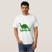 T-shirt Dinosaure végétarien (Devant entier)