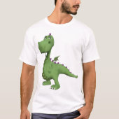 T-shirt Dinosaure Vert (Devant)