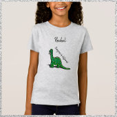 T-Shirt Dinosaure Vert