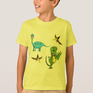 T-shirt dinosaures