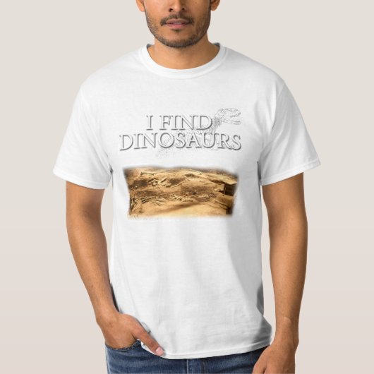 T-shirt dinosaures (Devant)