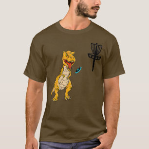 T-shirt Dinosaures de golf de disque pour les golfeurs de