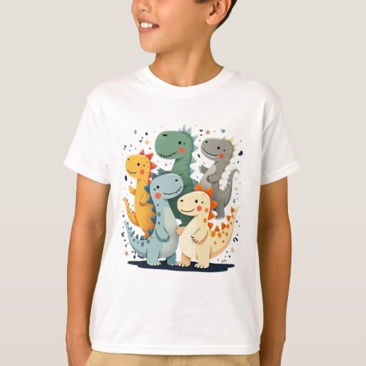T-shirt Dinosaures Dinosaures (Devant)