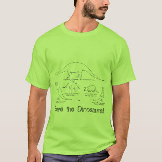 T-shirt dinosaures et vélos
