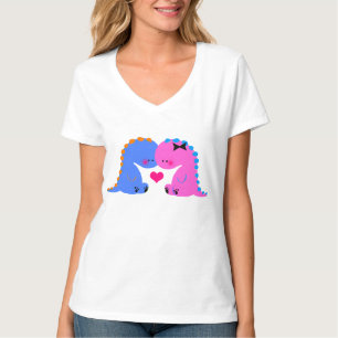 T-shirt Dinosaures mignons de //de chemise de dinosaure