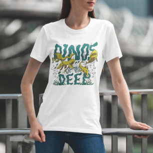 T-shirt Dinosaures Océan