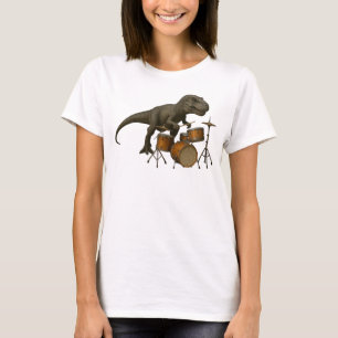 T-shirt Dinosaures tambourin