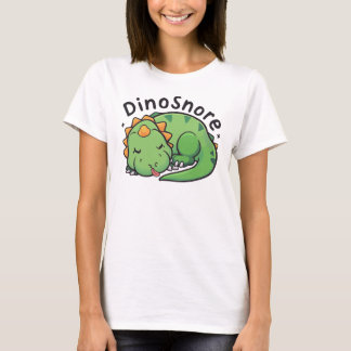 T-shirt Dinosnore - Dinosaure dormant mignon