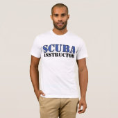 T-shirt d'instructeur de scaphandre (Devant entier)