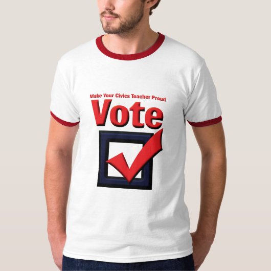 T-shirt d'instruction civique (Devant)