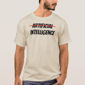 T-shirt d'intelligence artificielle (Devant)
