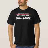 T-shirt d'intelligence artificielle (Devant)