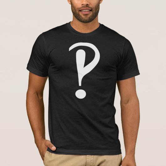 T-shirt d'Interrobang (Devant)