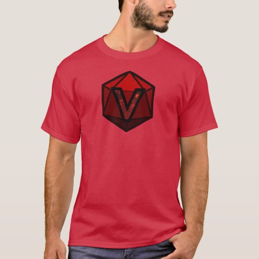 T-shirt d'INVICTUS - équipe rouge (Devant)