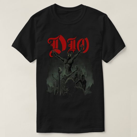 T-shirt Dio band   (1) (Design devant)
