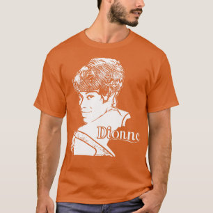 T-shirt Dionne Warwick Chanteur Vintage