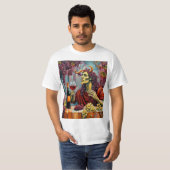 T-shirt Dionysos ébriqué (Devant entier)