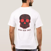 T-shirt dios d'escroquerie de vaya (Dos)
