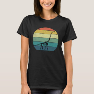 T-shirt Diplodocus Dinosaure Animal Rétro Vintage 70s 80s