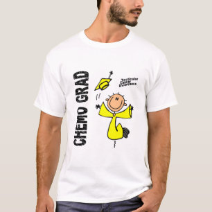 T-shirt DIPLÔMÉ 1 de CHIMIO de cancer du testicule