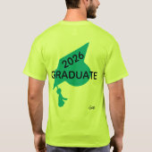 T-Shirt : Diplômé 2026 (Dos)