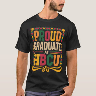 T-shirt Diplômé À Hbcu Juneteenth École Historique Hbcu