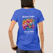 T-shirt Diplômé Aloha Luau Tropical (Dos)