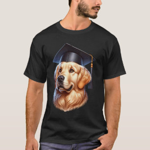 T-shirt Diplômé Amoureux de Chien Retriever Doré