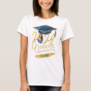 T-shirt Diplôme avec Photo Personnalisée