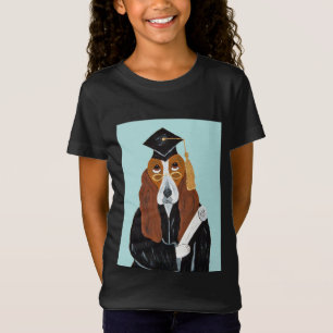 T-Shirt Diplômé Basset Hound