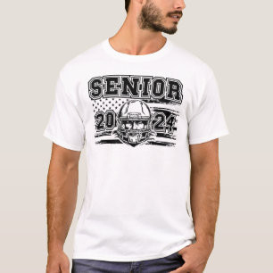 T-shirt Diplôme Cadeau senior de football Cadeau étudiant 