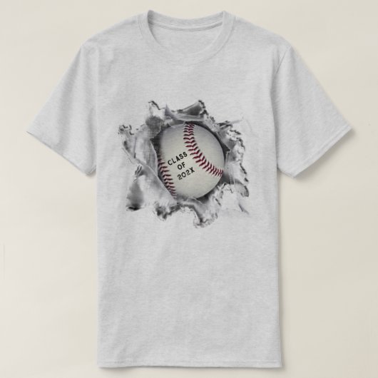 T-shirt Diplôme de baseball cadeau (Design devant)