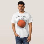 T-shirt Diplôme de basketball (Devant entier)