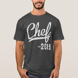 T-shirt Diplôme de chef École culinaire Cadeau
