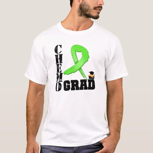 T-shirt Diplômé de chimio de lymphome (Devant)