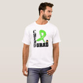 T-shirt Diplômé de chimio de lymphome (Devant entier)